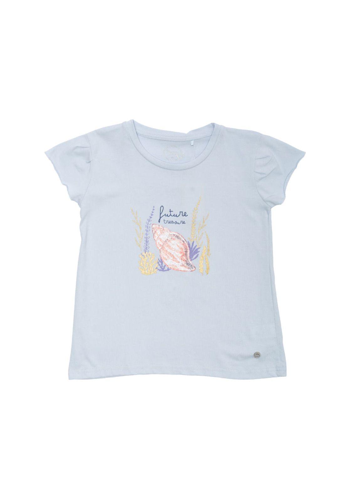 Polera Manga Corta Niña Lavanda Pillin-1