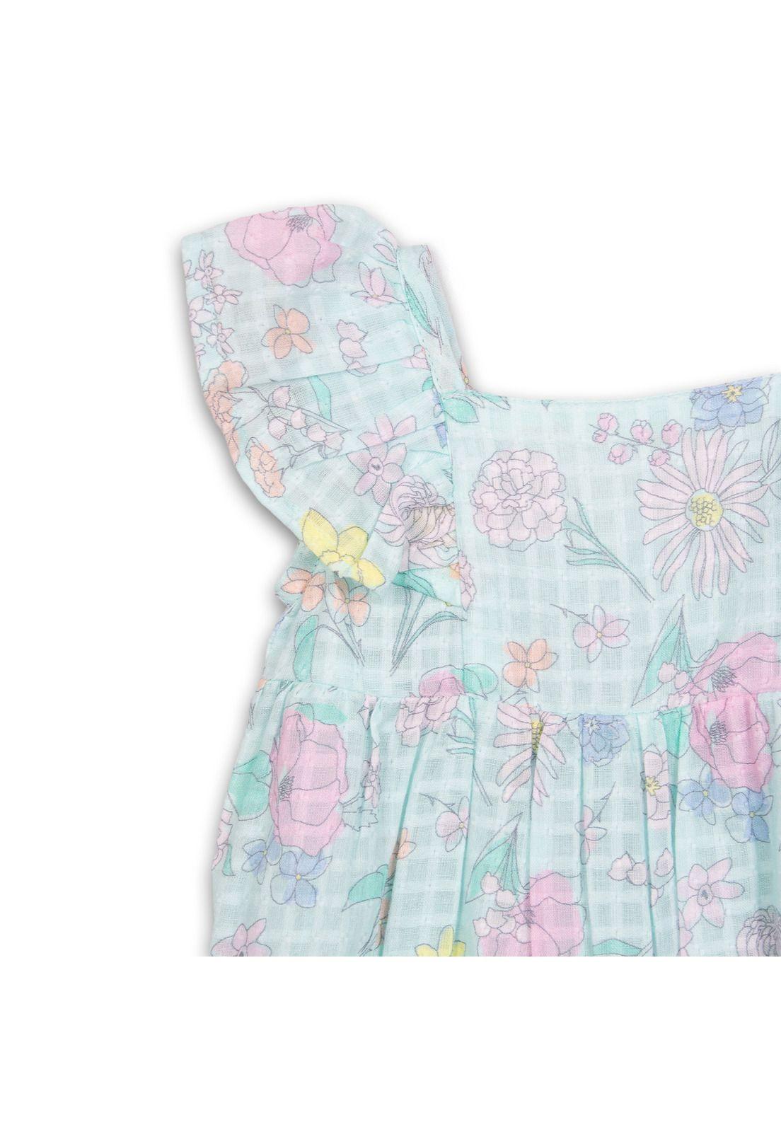 Vestido  Niña Verde Pillin (PVC826-25VER)-2