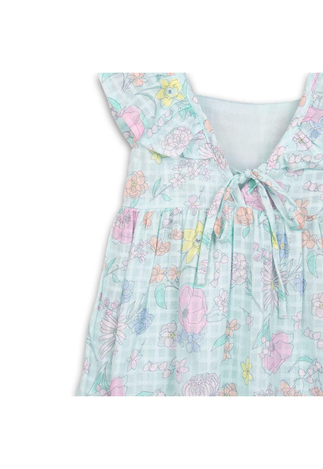 Vestido  Niña Verde Pillin (PVC826-25VER)-3