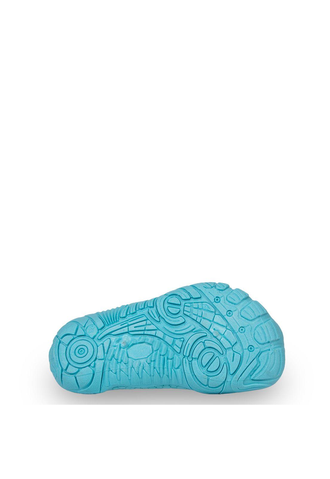 Zapatilla de Agua Bebé Niña con Velcro Turquesa Pillin-2