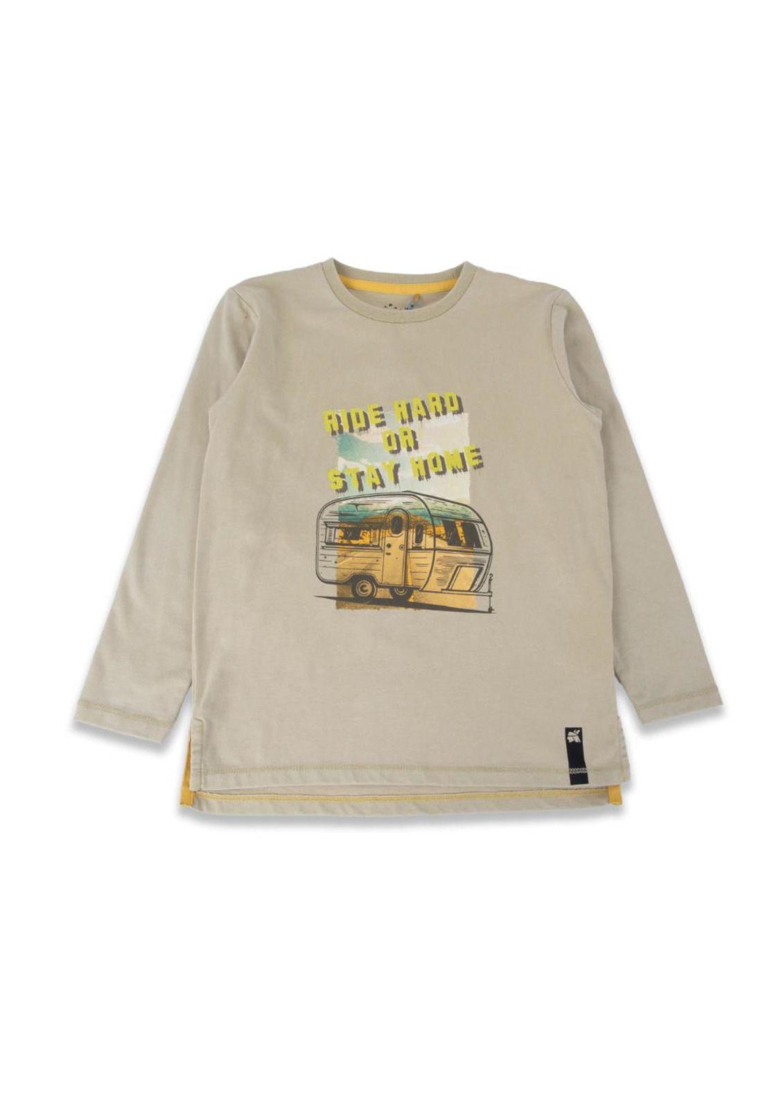 Polera Niño Verde Pillin-0