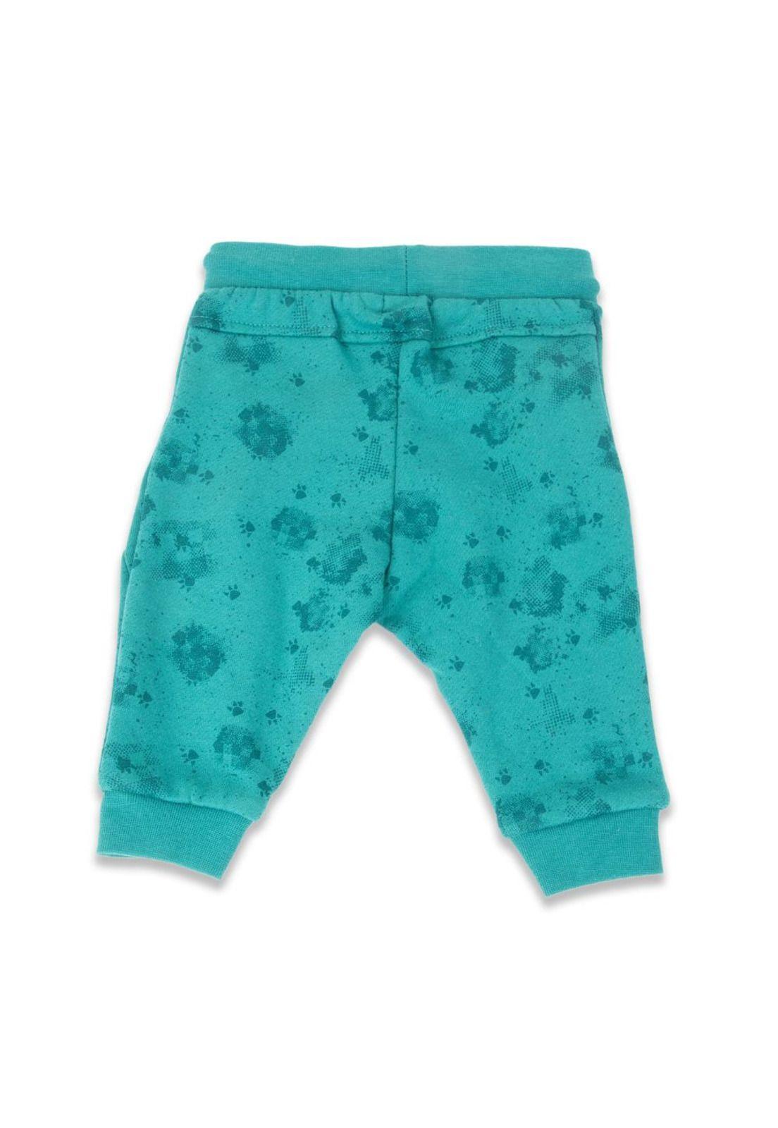 Pantalón de buzo Bebé Niño Verde Pillin-2