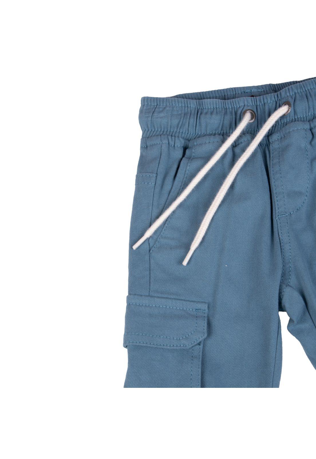 Pantalón Bebe  Verde Pillin ( PVB807-25PET )-1
