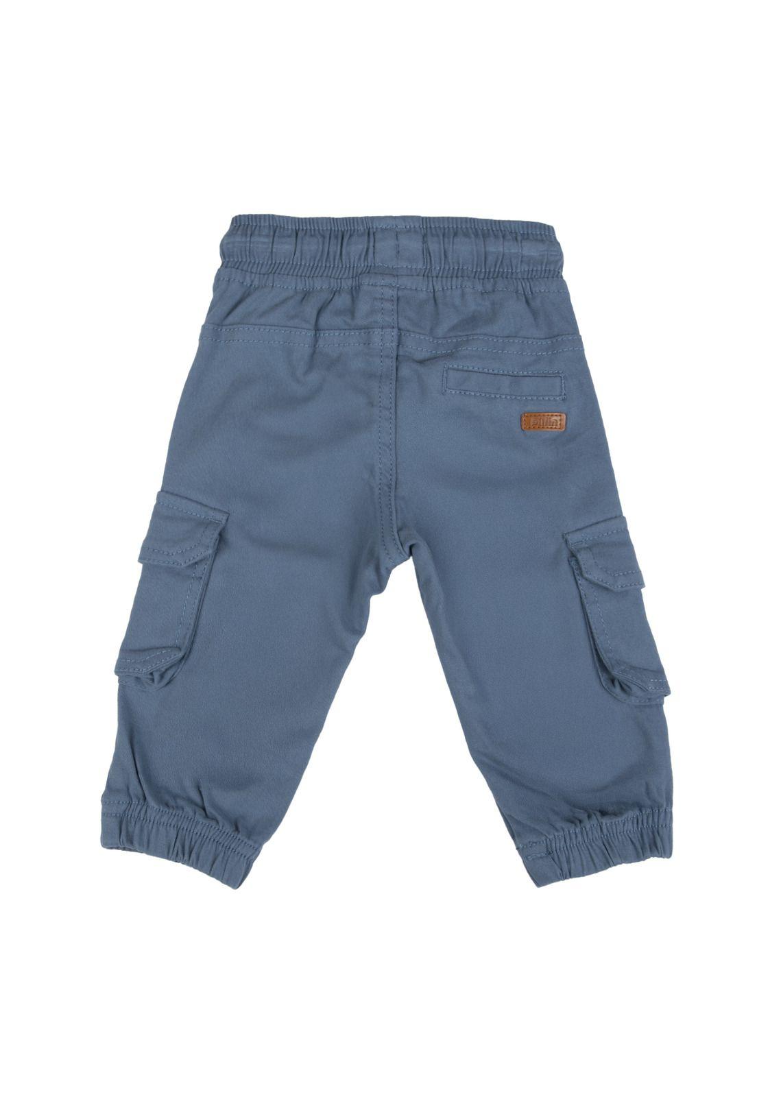 Pantalón Bebe  Verde Pillin ( PVB807-25PET )-3
