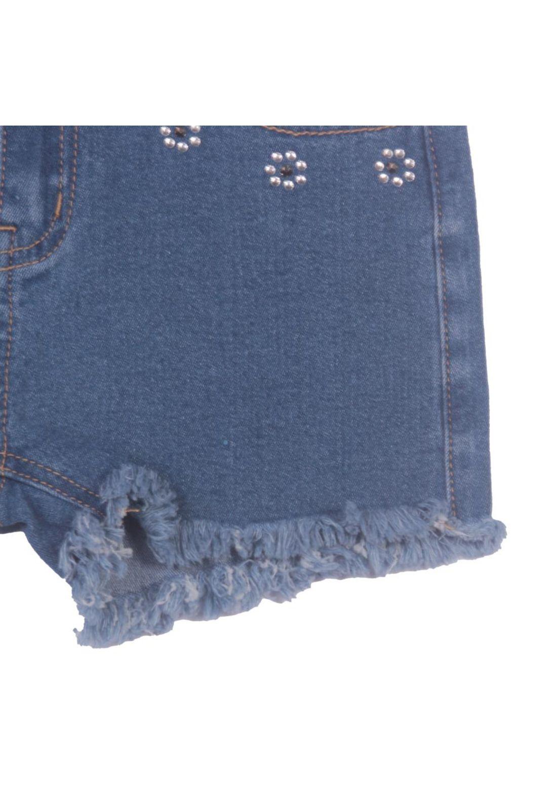 Short Niña Azul Pillin-2