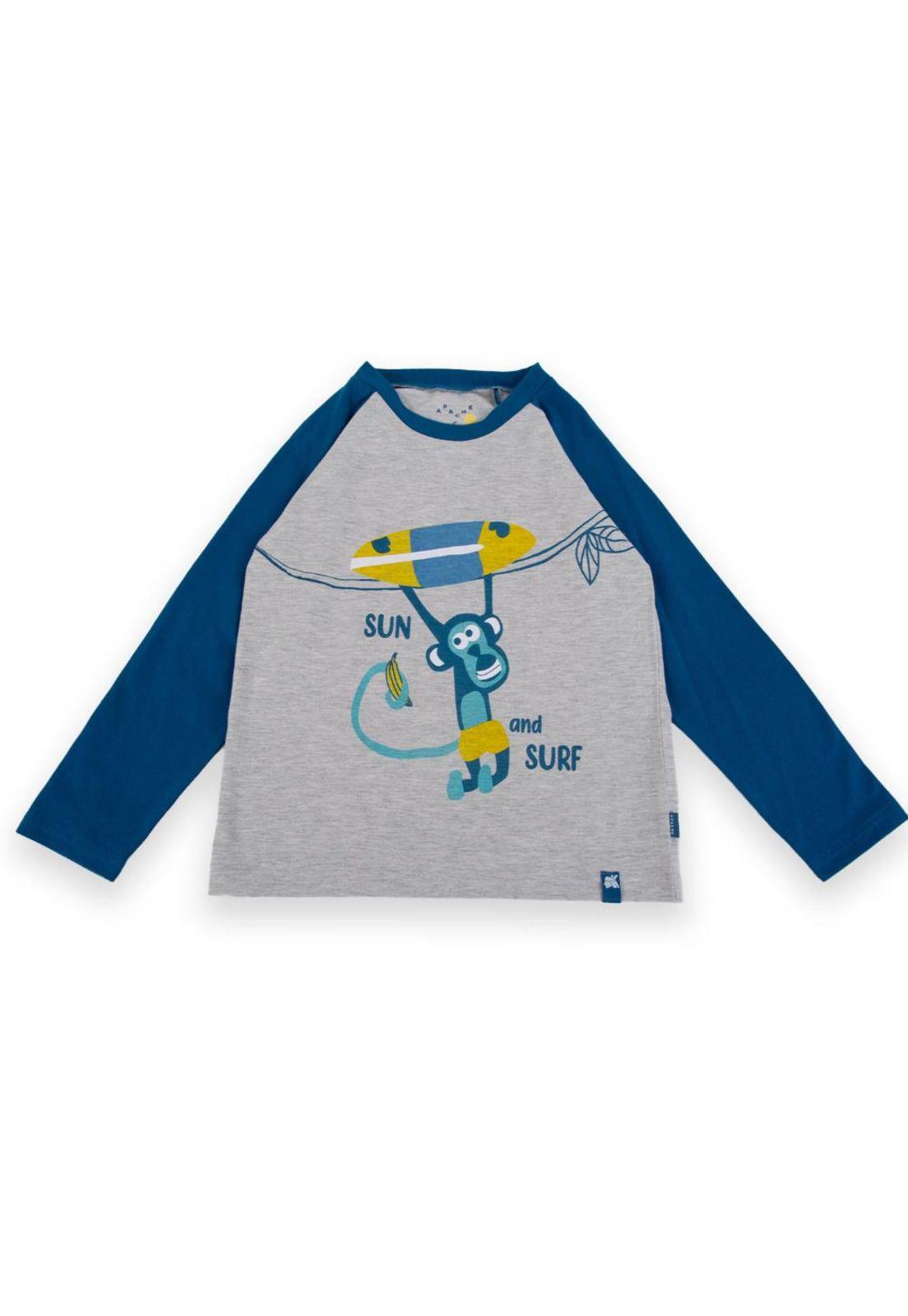 Pijama Niño Azul Pillin-0