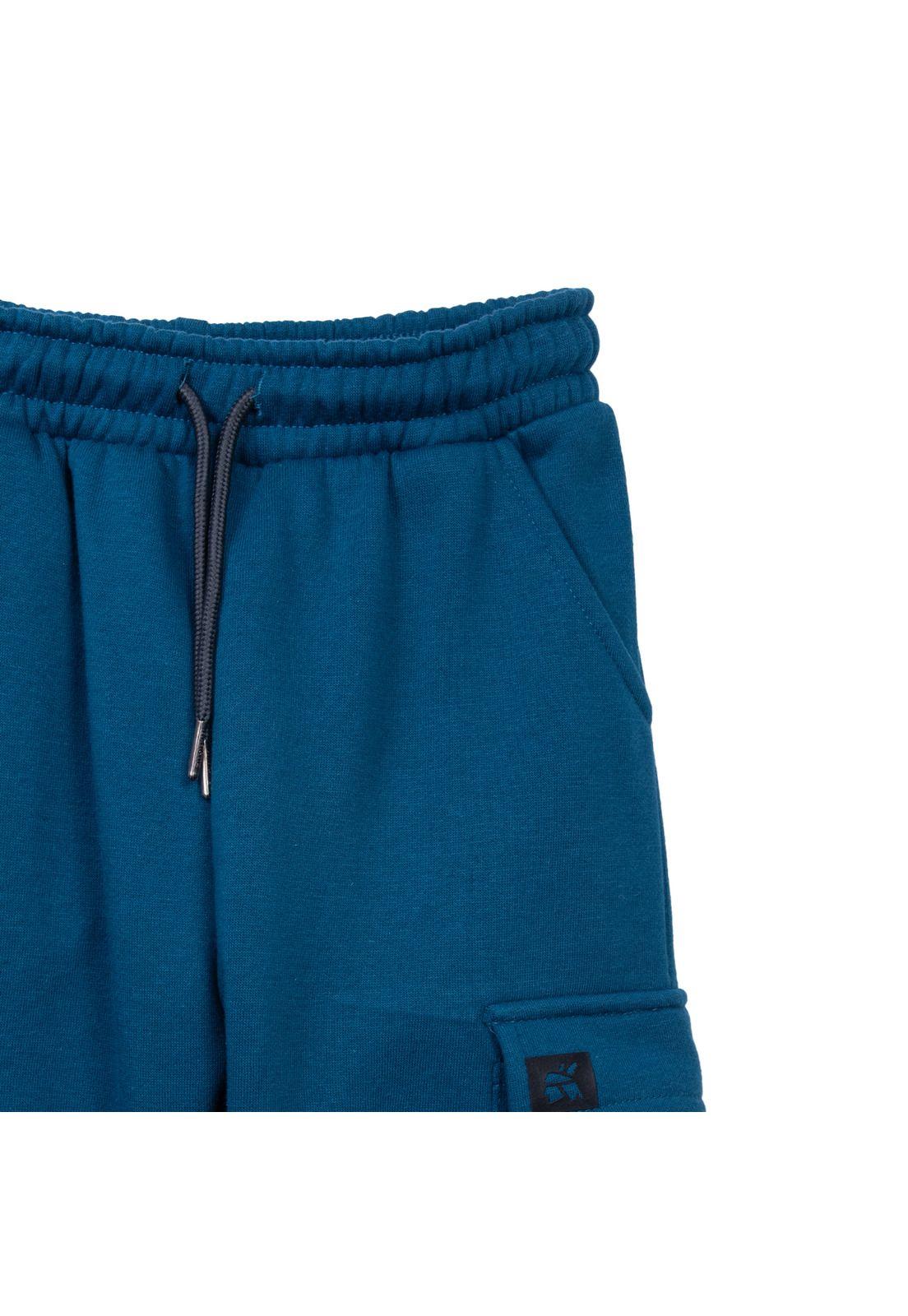 Pantalón Buzo  Pillin Verde Niño (PVD542-26PET)-2