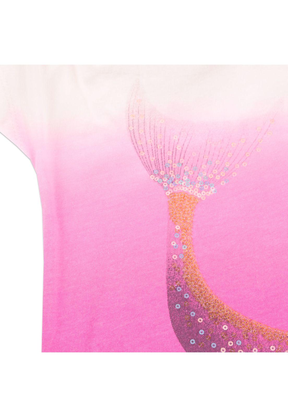 Polera Niña Magenta Pillin  -2