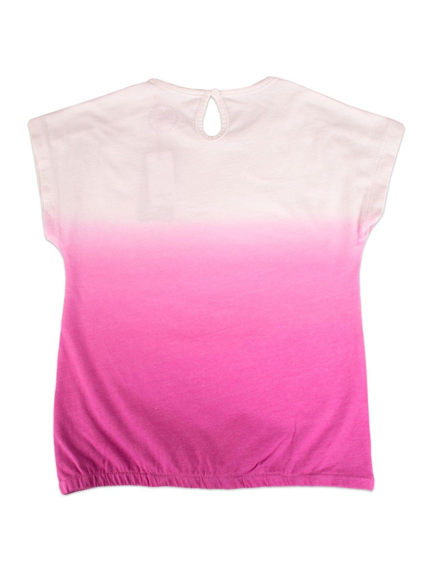 Polera Niña Magenta Pillin-3