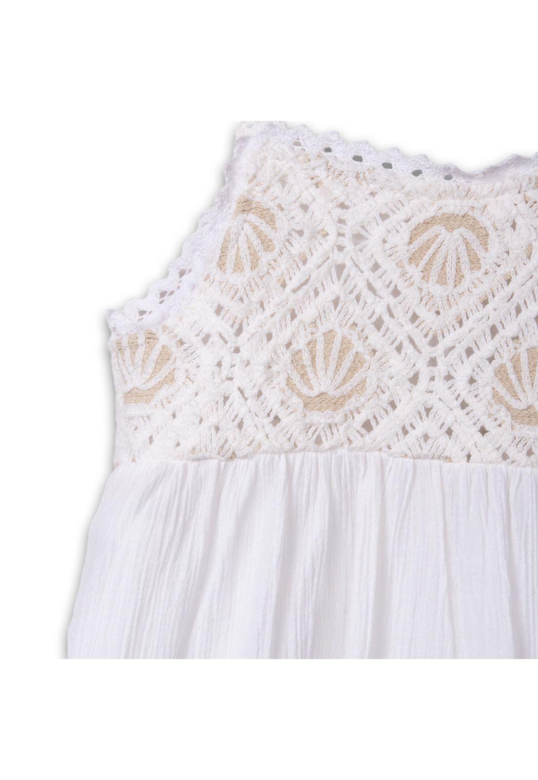 Vestido  Niña Blanco Pillin (PVA818-24BCO)-1