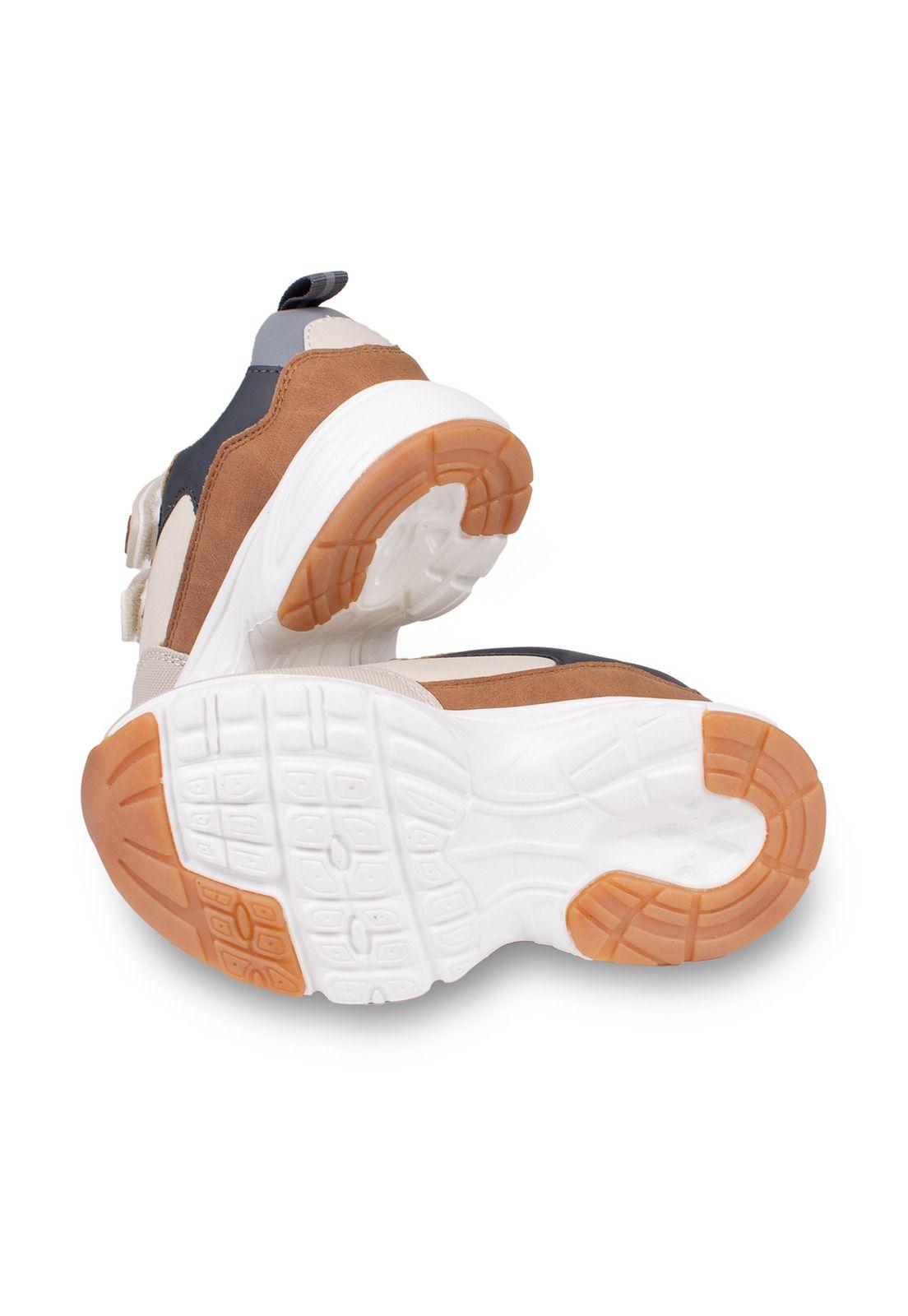 Zapatillas  Niño Blanco Pillin (PZD504-26BEI)-3