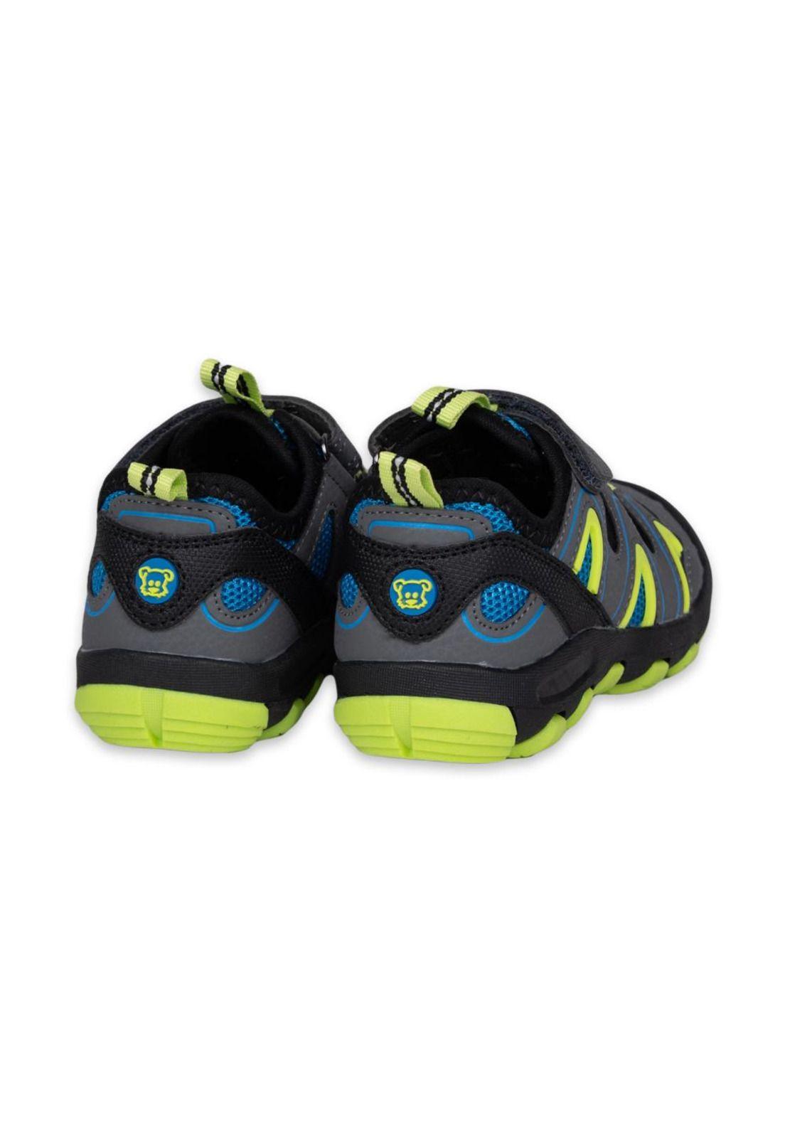 Sandalias Outdoor Bebe Niño Gris oscuro Pillin-3