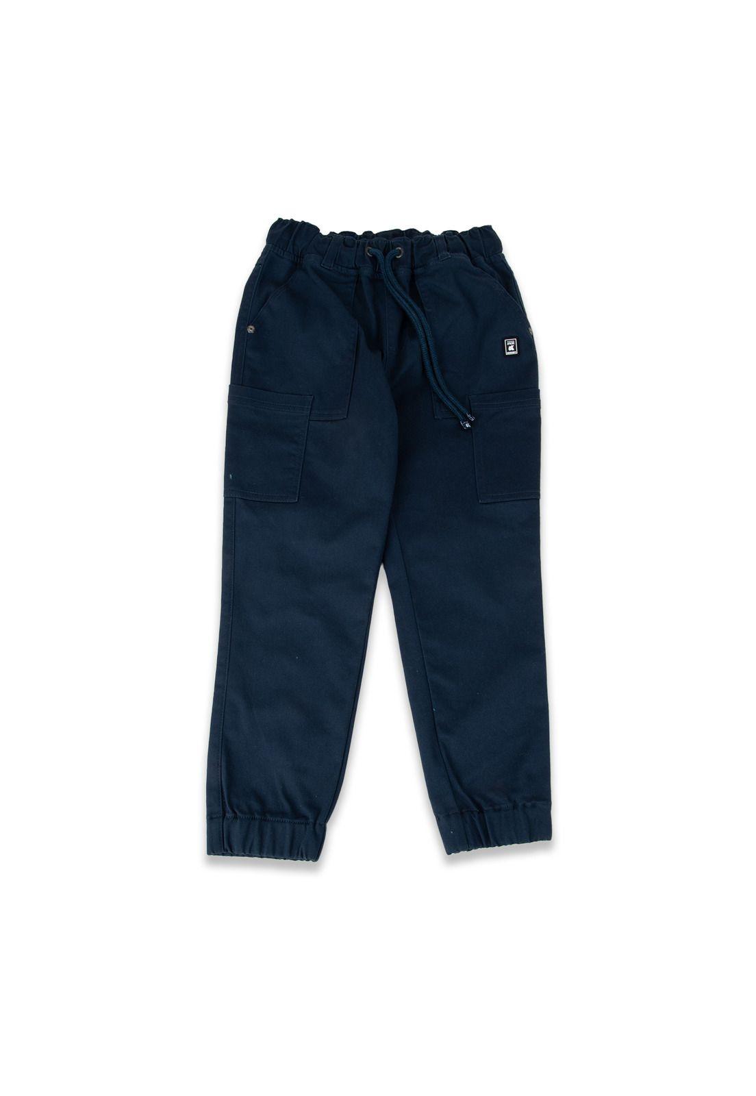 Pantalón Niño Azul marino Pillin-0