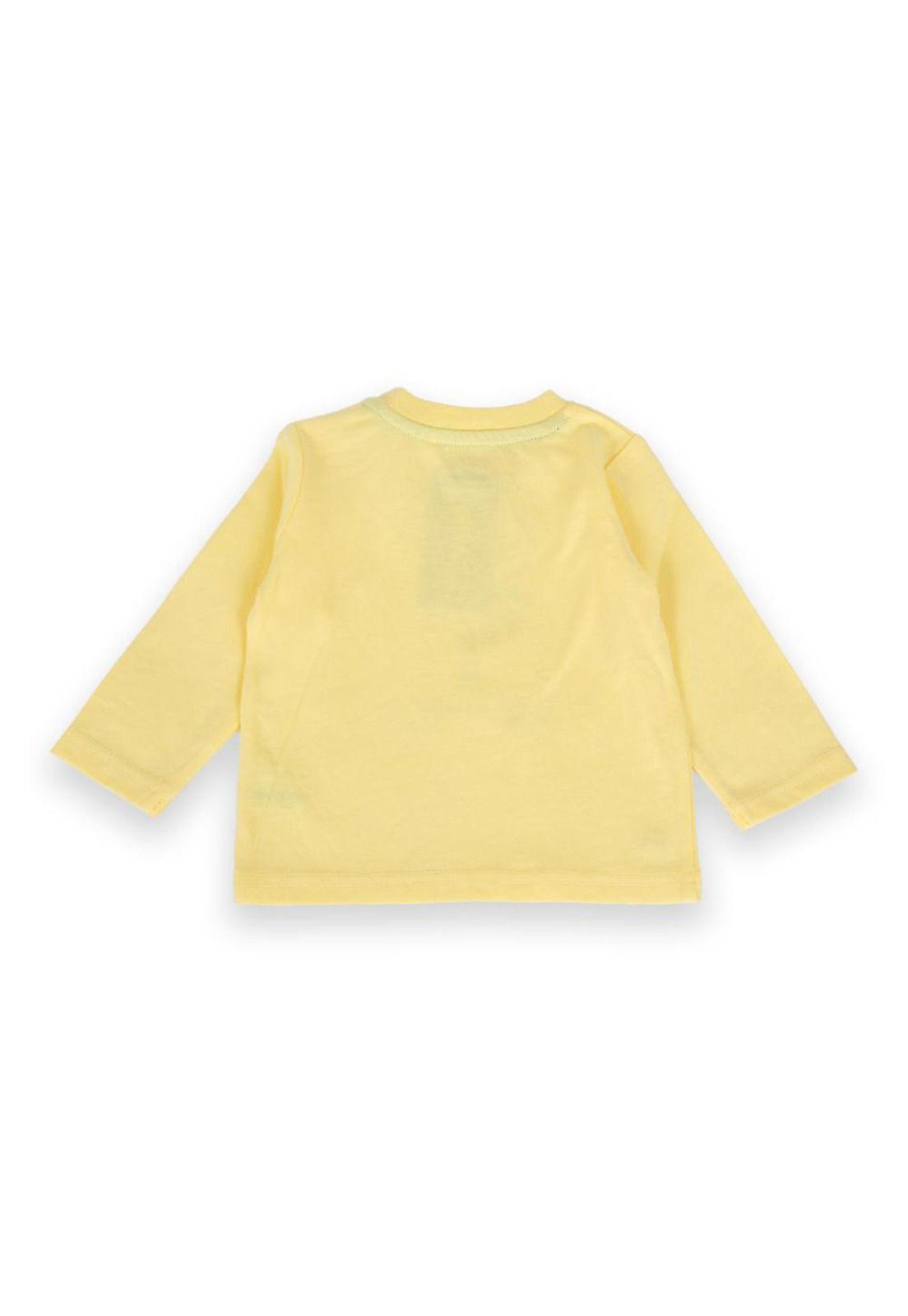 Polera Bebé Niño Amarillo Pillin-2