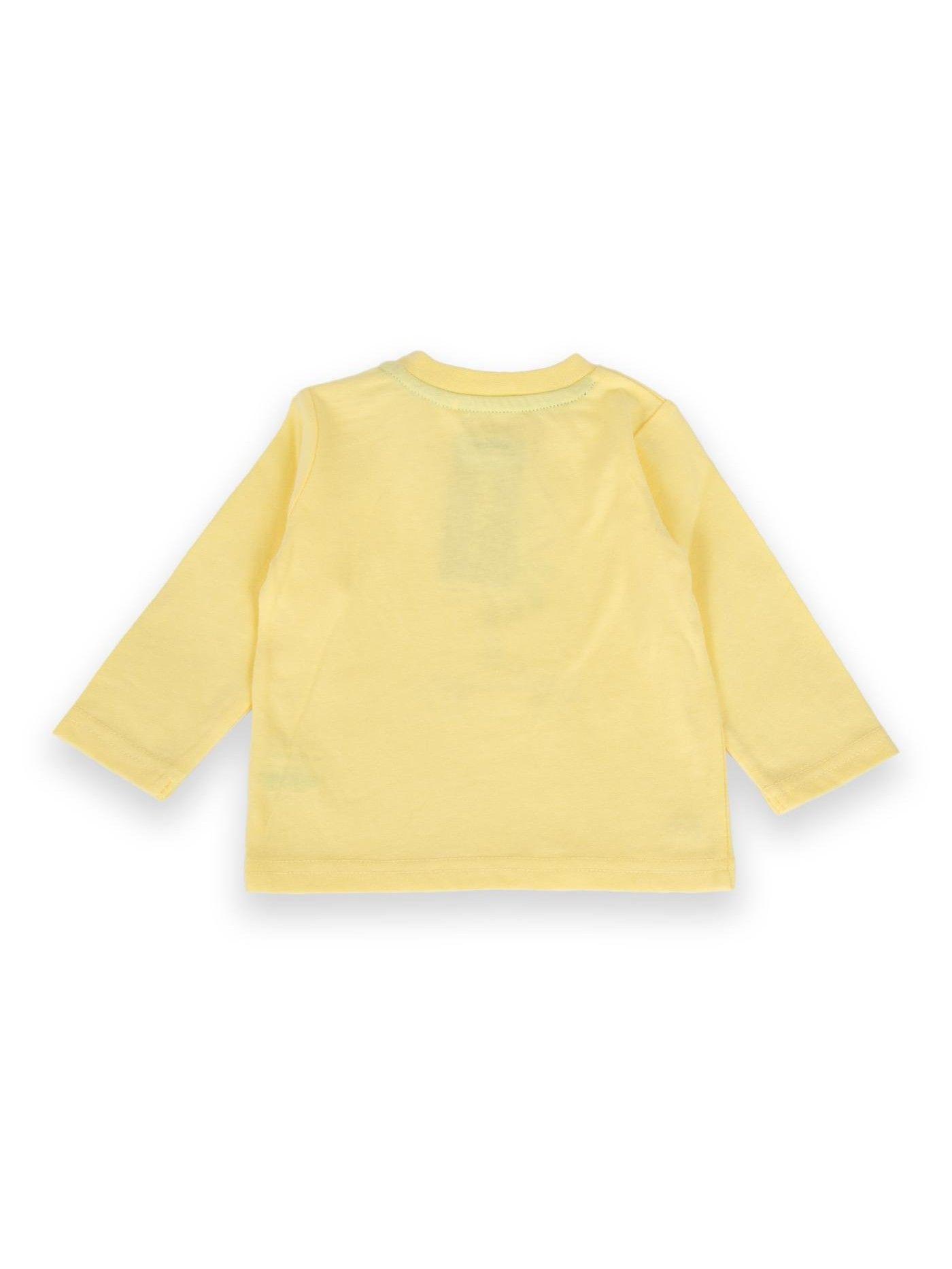 Polera Bebé Niño Amarillo Pillin-2