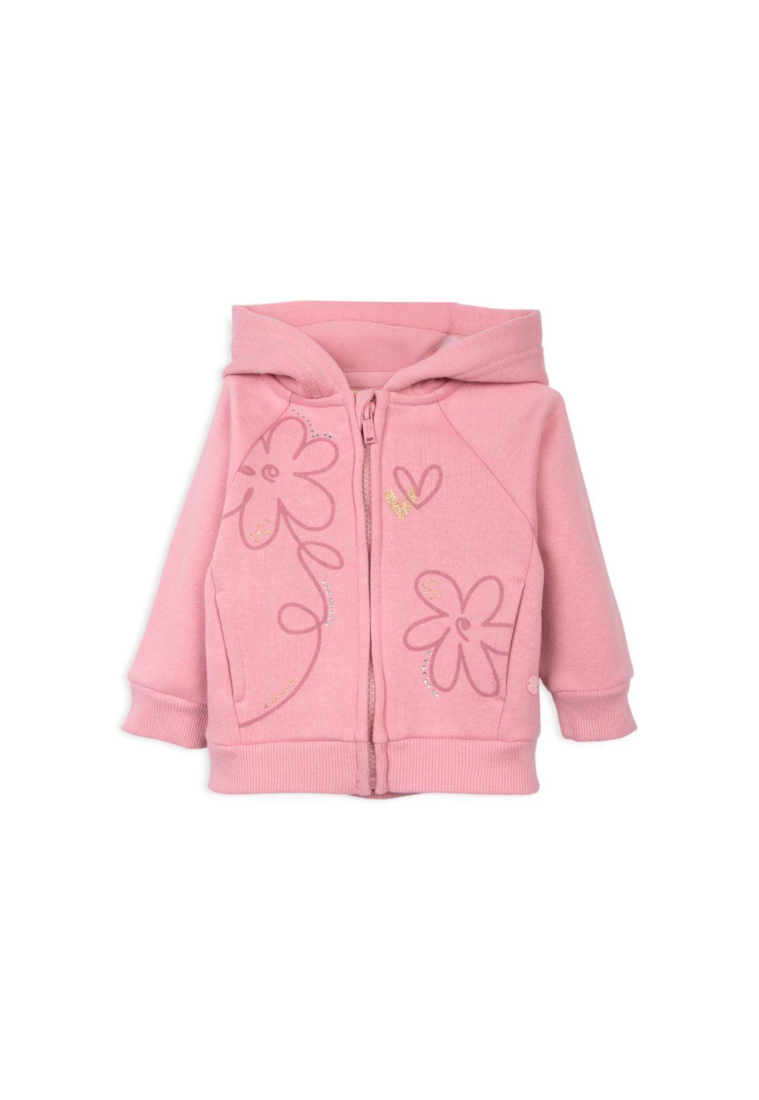 Polerón  Niña Rosado Pillin (PVD519-26MAL)-0