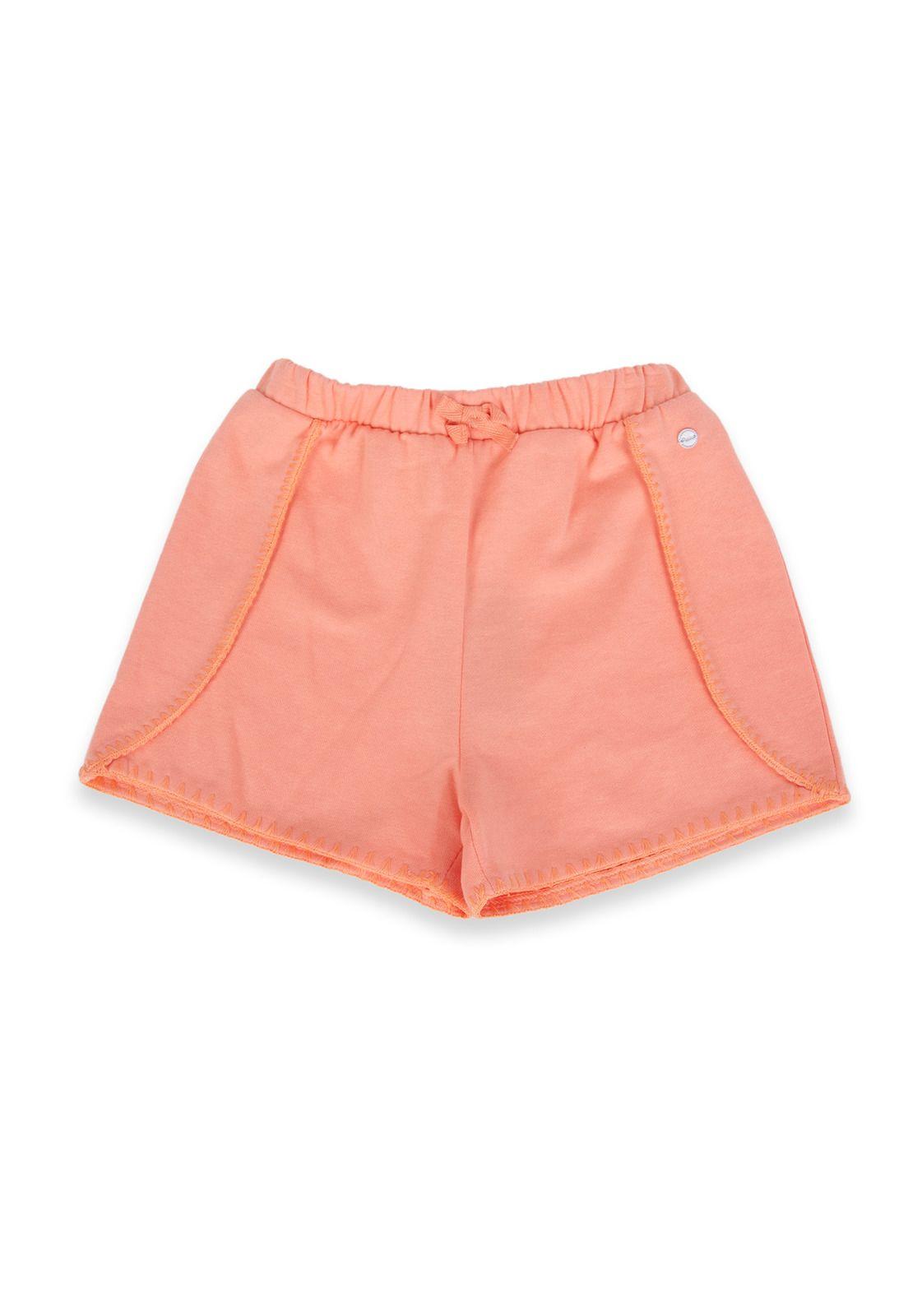 Short Niña Naranja Pillin-0
