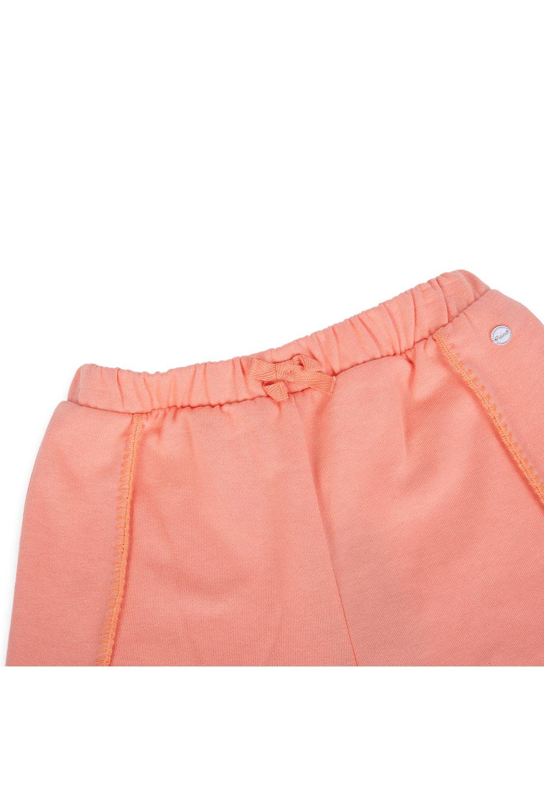 Short Niña Naranja Pillin-1