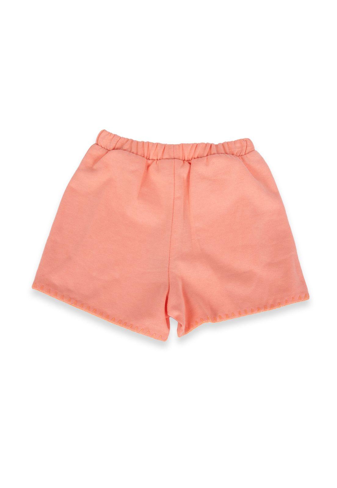 Short Niña Naranja Pillin-2