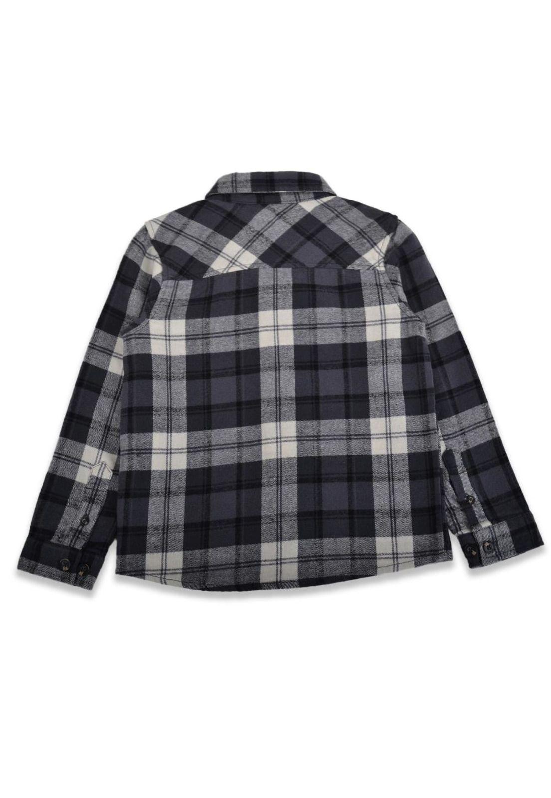 Camisa Niño Gris oscuro Pillin-3