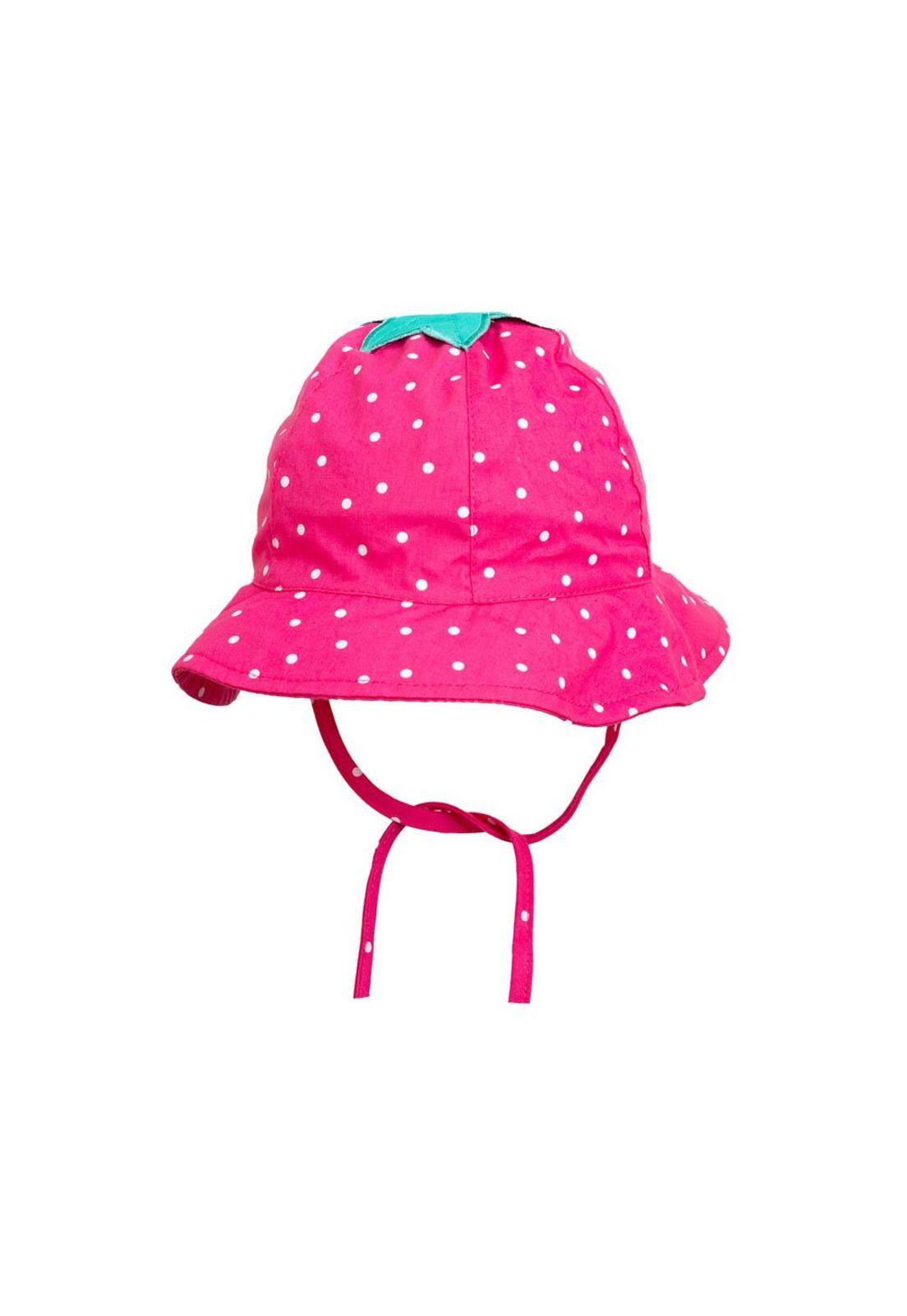 Gorro Sandía Y Frutilla Niña Fucsia Pillin-0