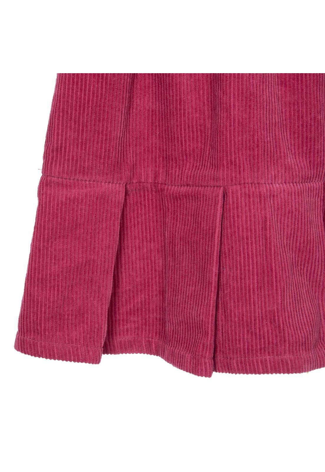 Falda  Rojo Niña Pillin (PVD837-26BUR)-2