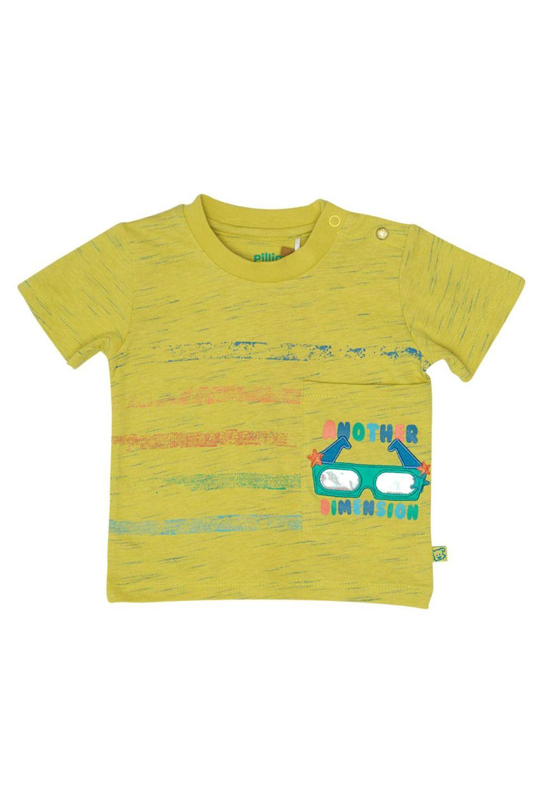 Polera Bebé Niño Turquesa Pillin-0