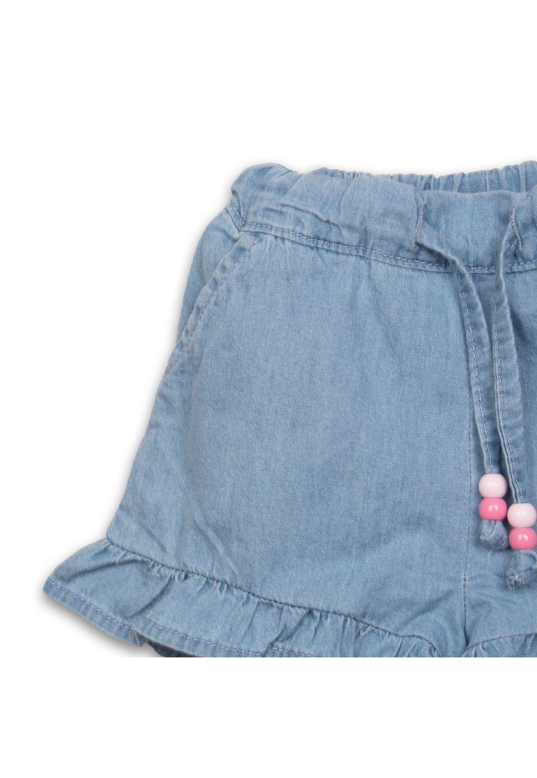 Short Bebé  Celeste Pillin (PVC747-25CEL)-3