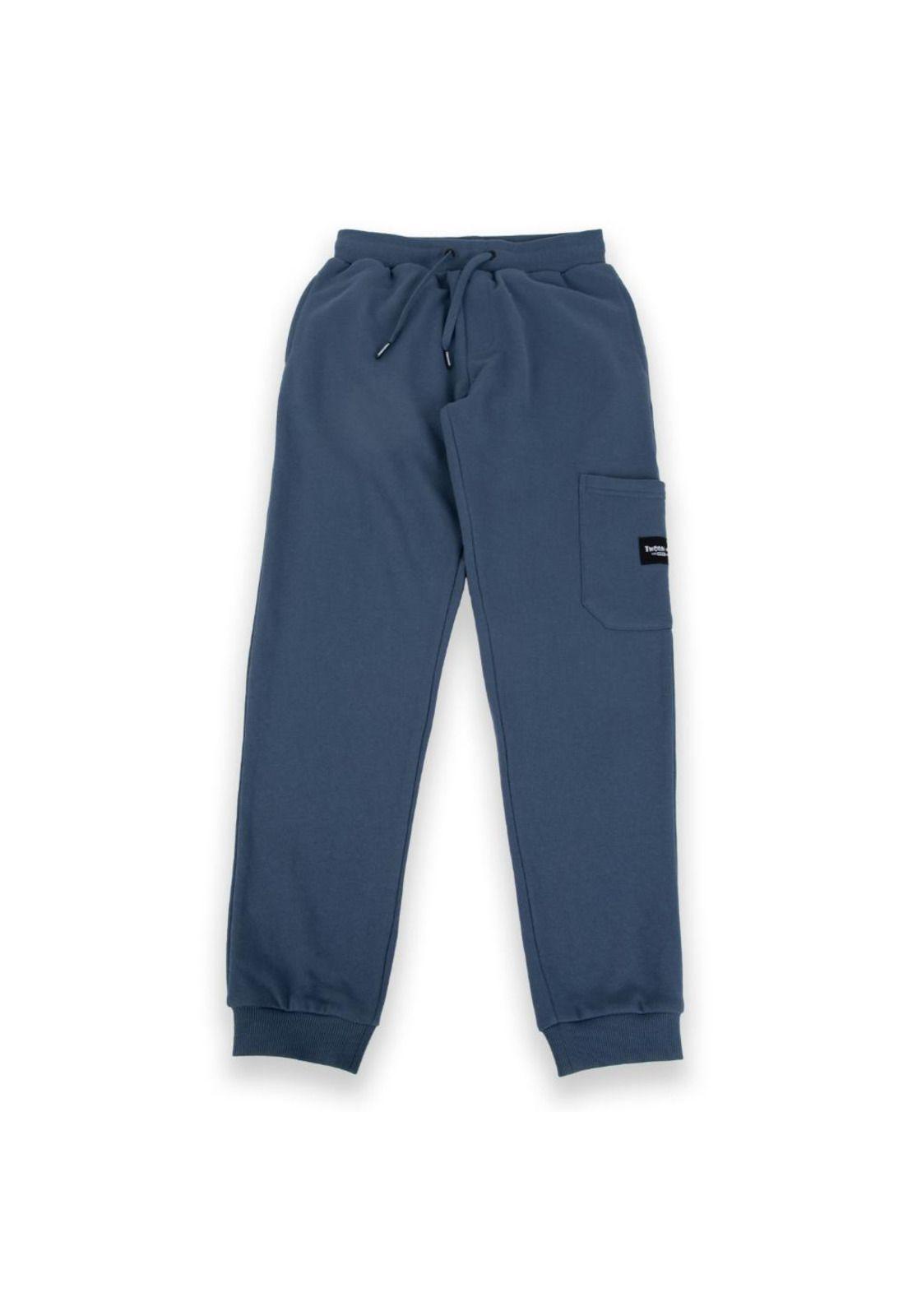 Pantalón Buzo Niño Gris Pillin-0