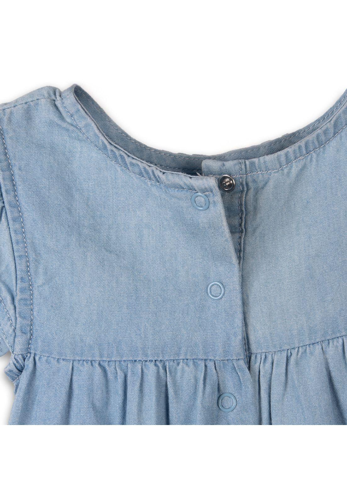 Vestido  Niña Celeste Pillin (PVC725-25CEL)-3