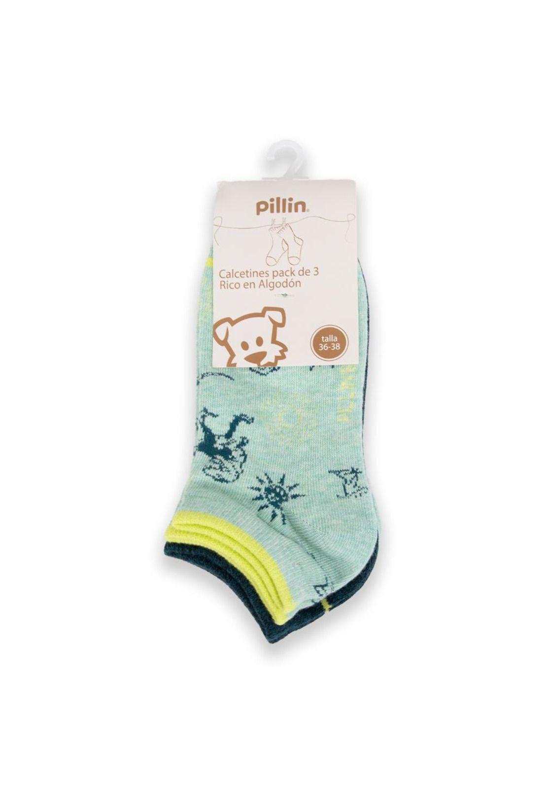 Calcetín Niño Multicolor Pillin-0