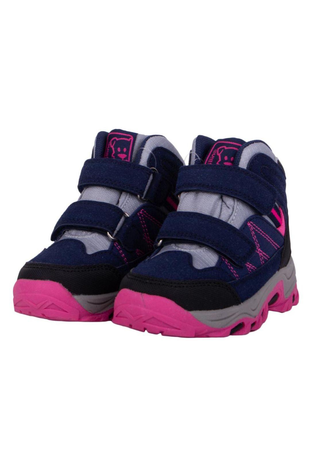 Zapatillas Bebe Niña Azul marino Pillin-0