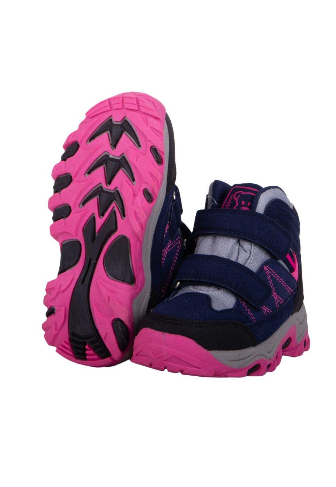 Zapatillas Bebe Niña Azul marino Pillin-1