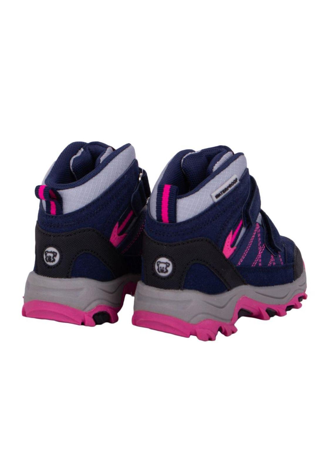 Zapatillas Bebe Niña Azul marino Pillin-3