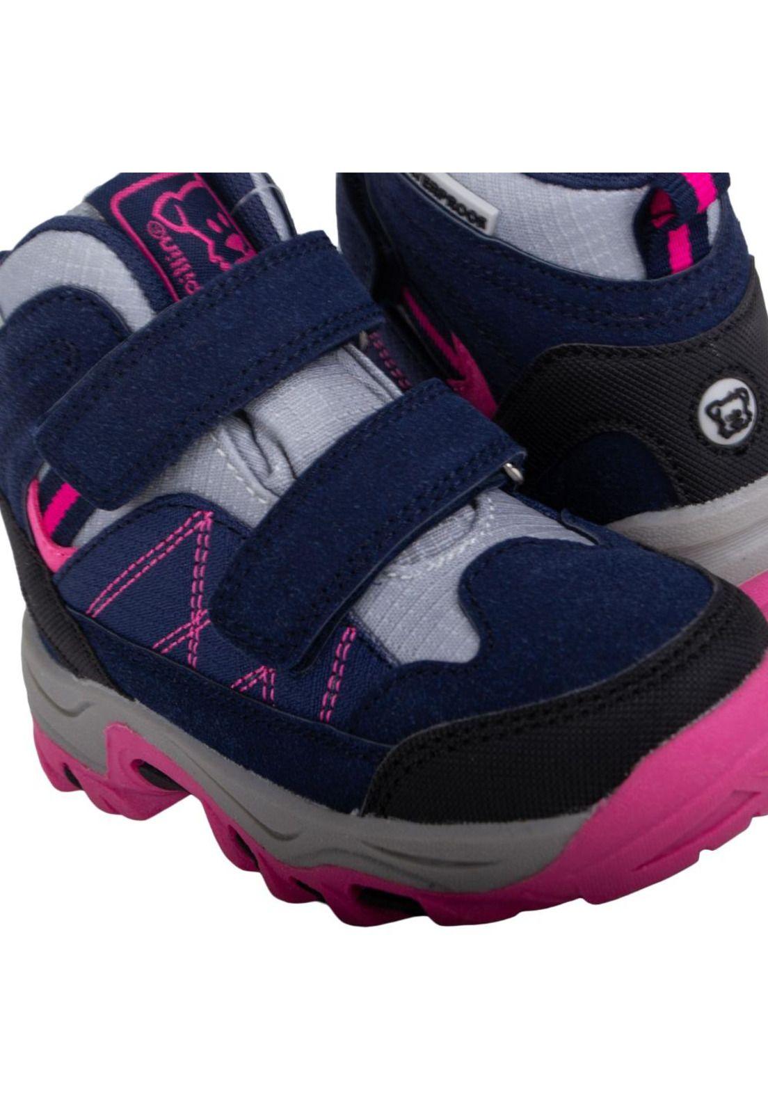 Zapatillas Bebe Niña Azul marino Pillin-4