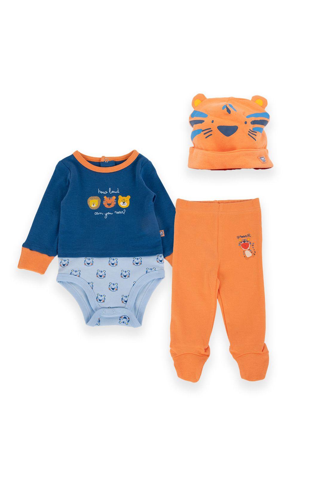 Set 3 Pzas Bebé Niño Multicolor Pillin (PVA215-24SUR)-2