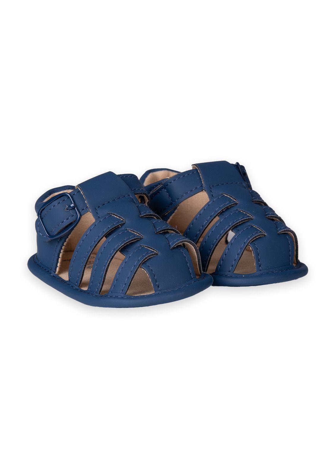 Sandalias Recién Nacido Niño Azul Marino Pillin (PZC106-25AZM )-0