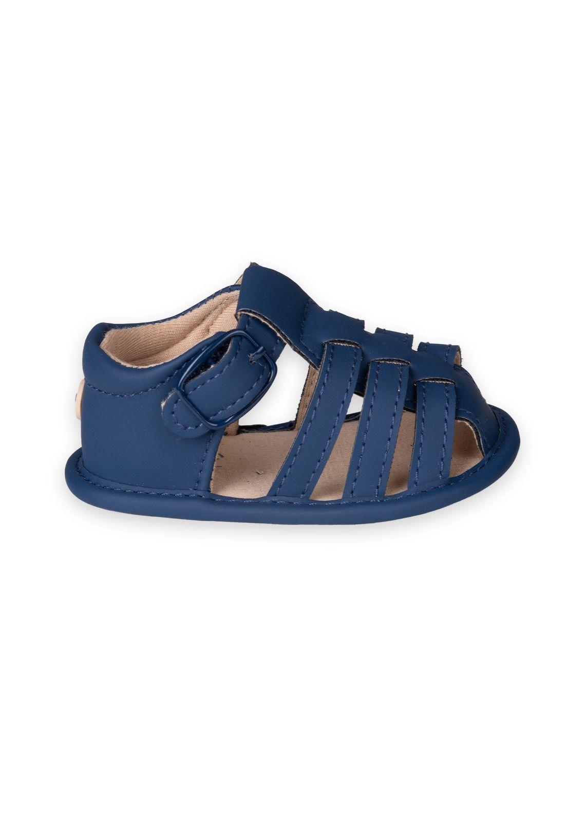 Sandalias Recién Nacido Niño Azul Marino Pillin (PZC106-25AZM )-1