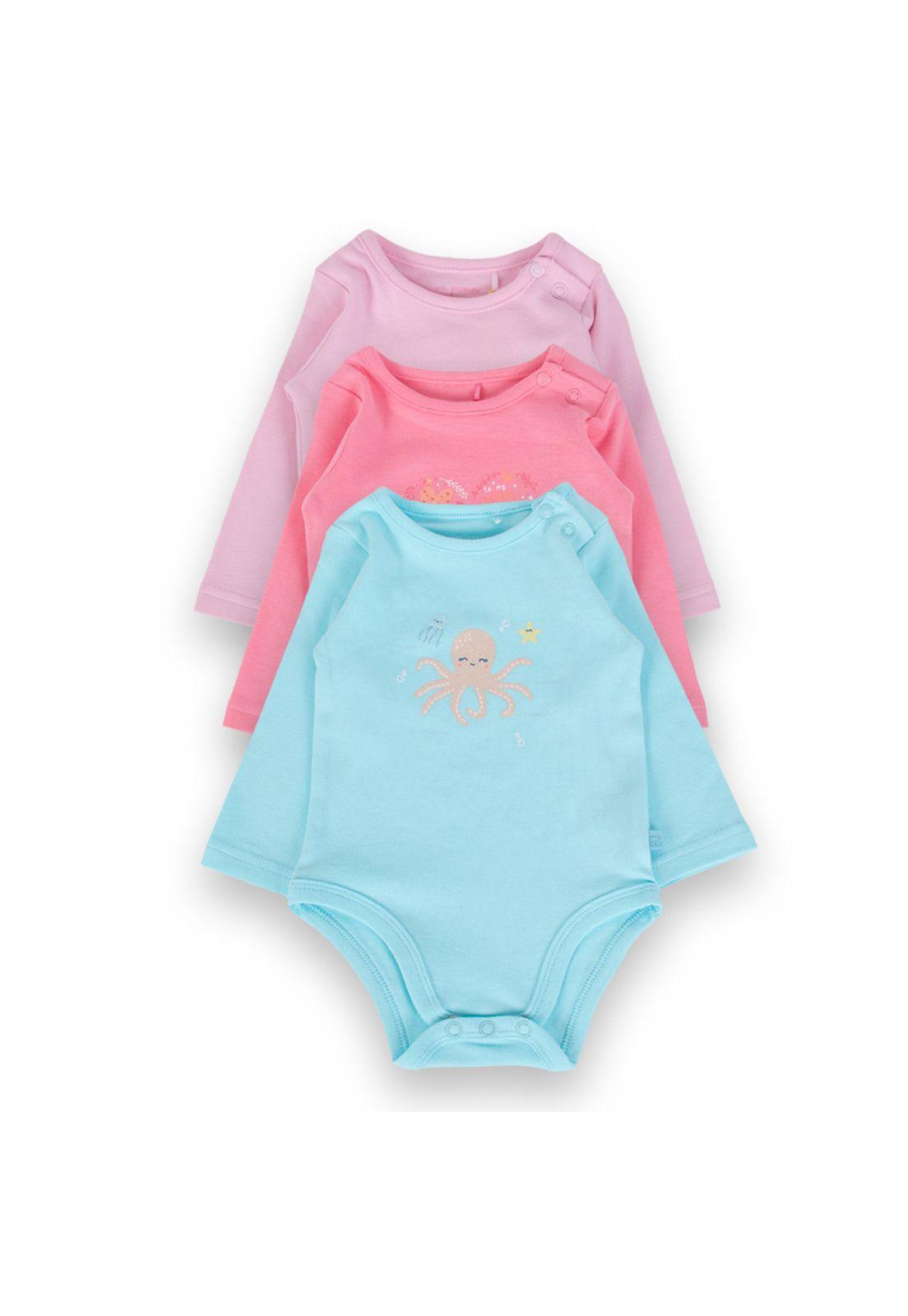 Body Bebé Niña Multicolor Pillin-1