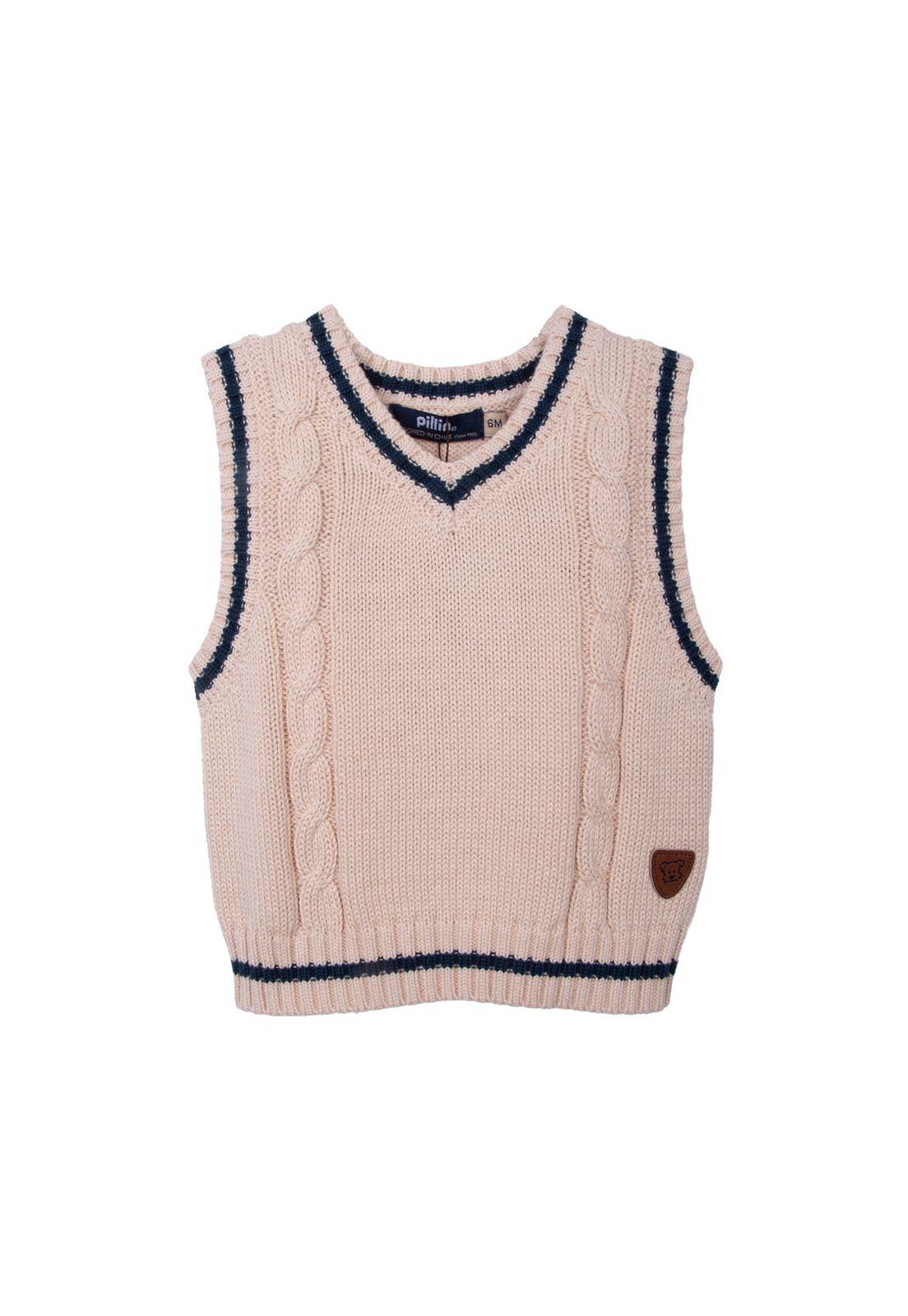 Chaleco   Pillin Café Niño (PVD908-26ARE)-0