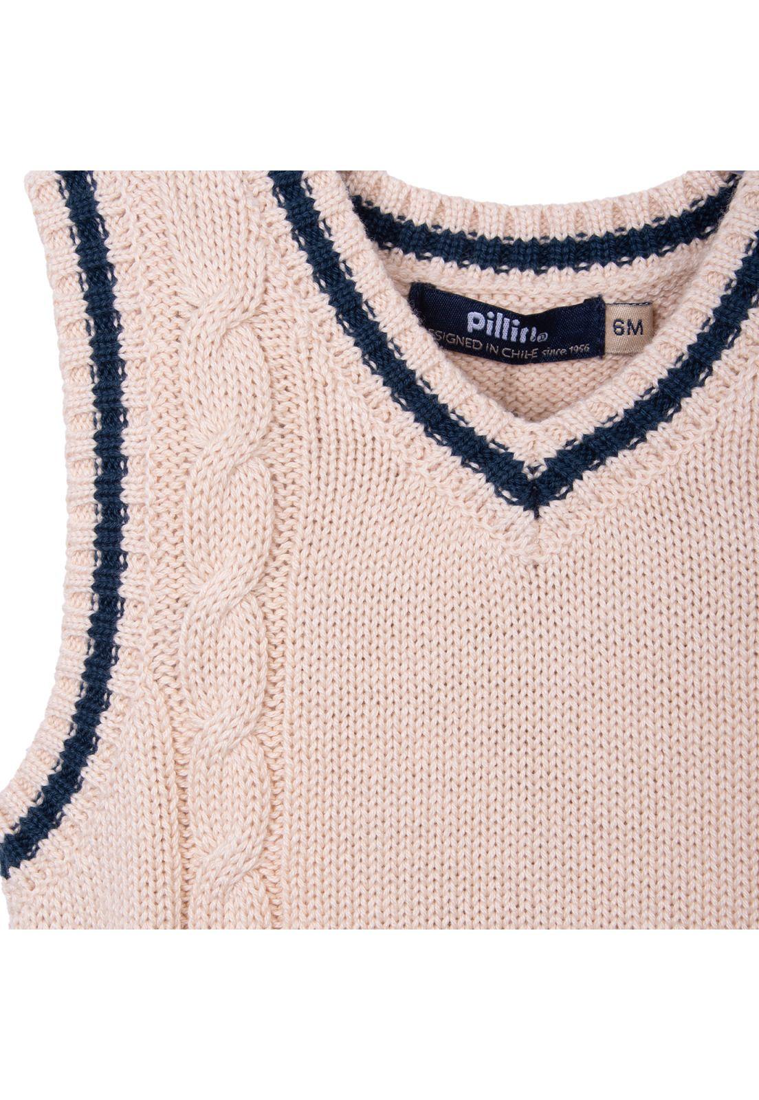 Chaleco   Pillin Café Niño (PVD908-26ARE)-2