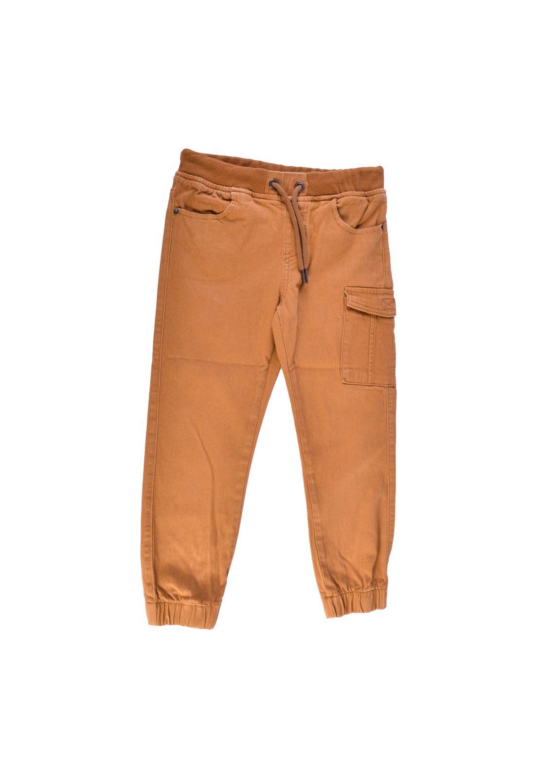 Pantalón Niño Caqui Pillin-0