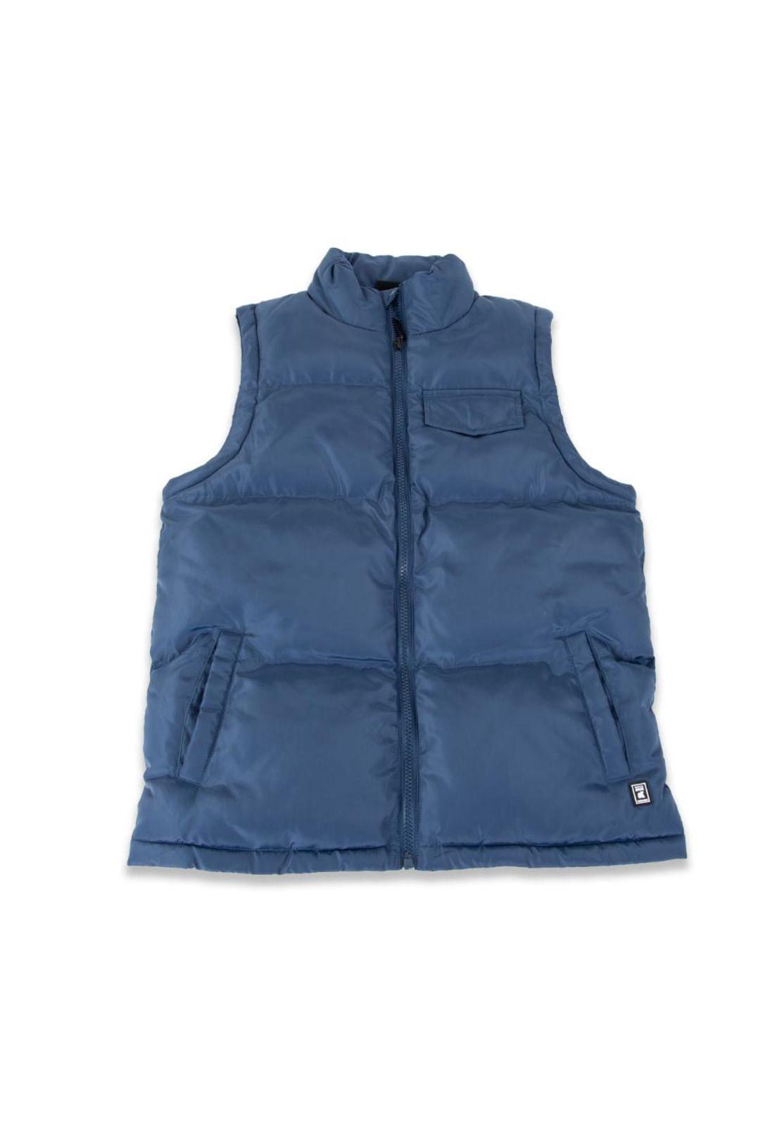 Parka Niño Azul petróleo Pillin-0