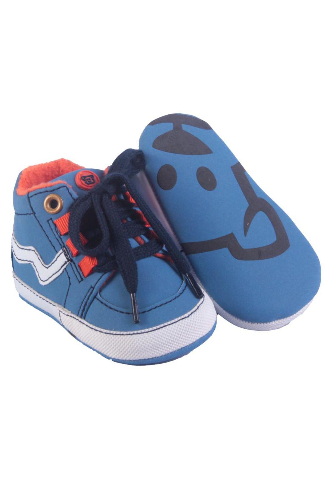Zapatilla Baby Niño Celeste Pillin-2