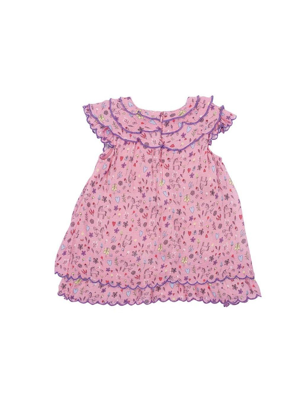 Vestido Bebé Niña Rosado Pillin-1