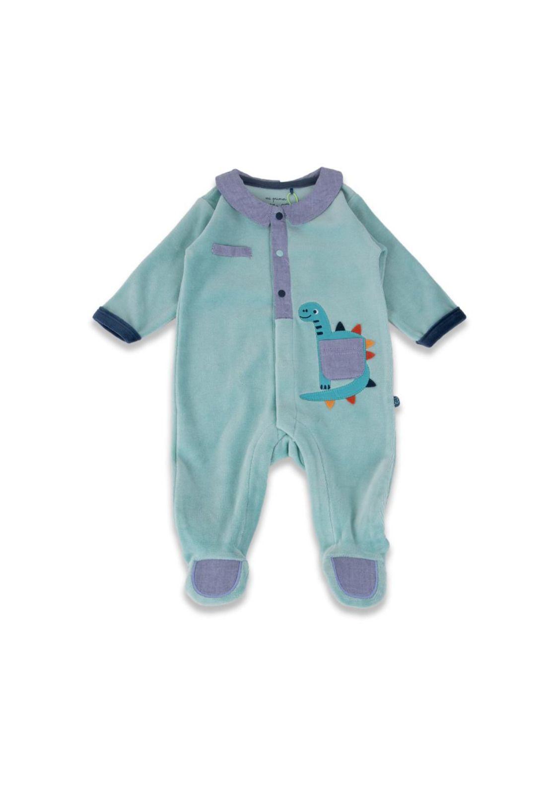 Osito Bebé Niño Turquesa Pillin-0