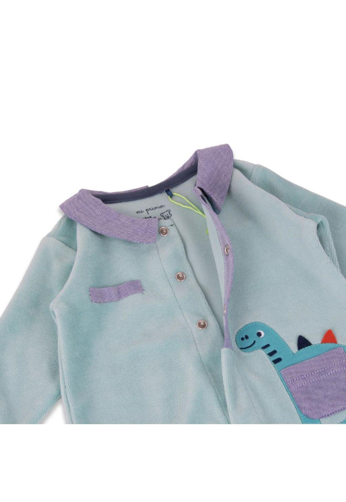 Osito Bebé Niño Turquesa Pillin-1