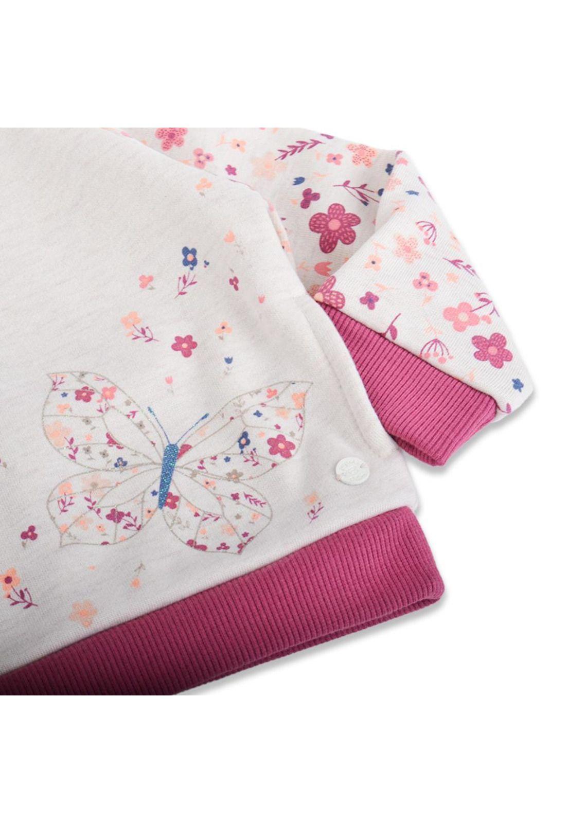 Buzo Bebé Niña Ciruela Pillin-2