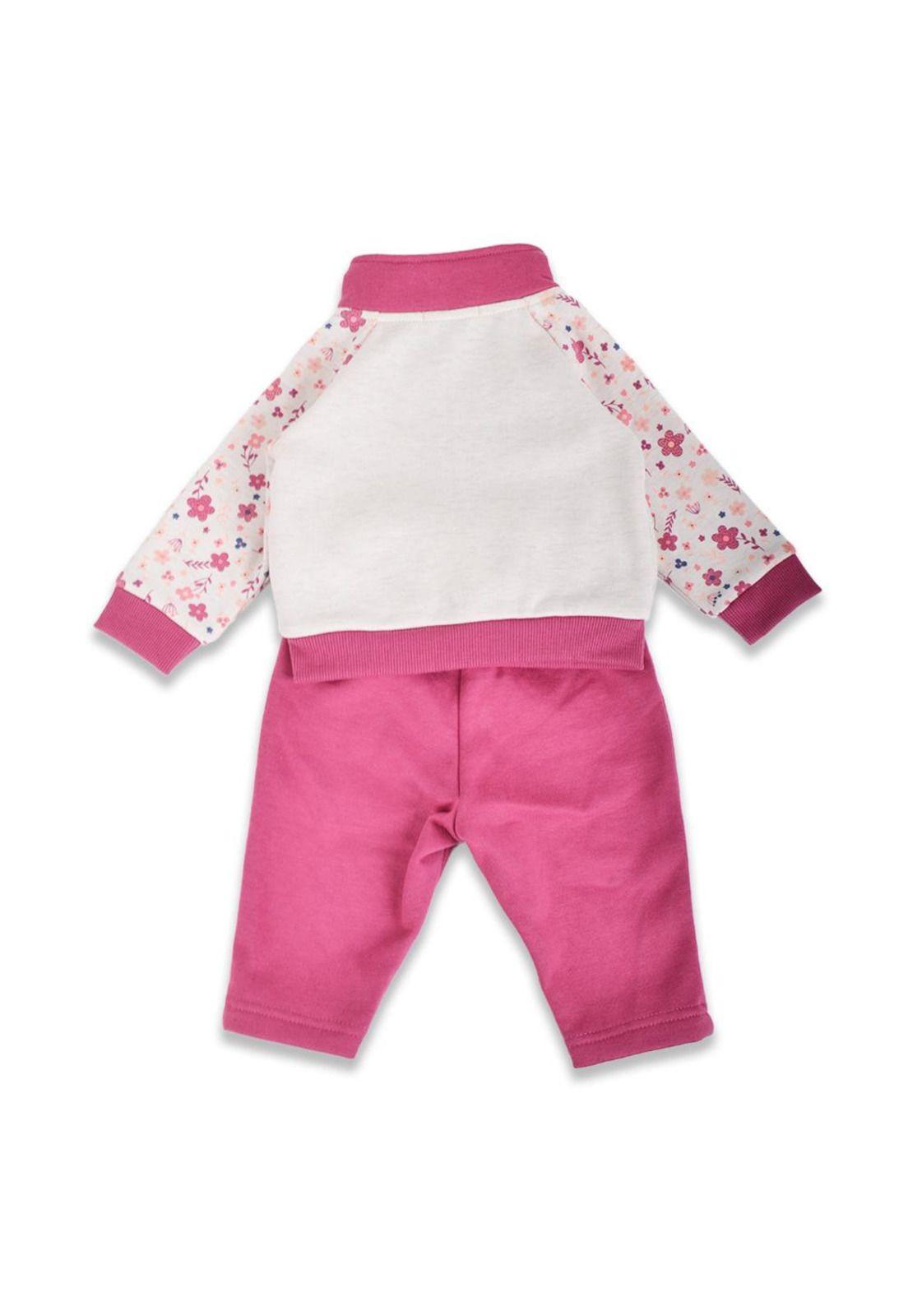 Buzo Bebé Niña Ciruela Pillin-3