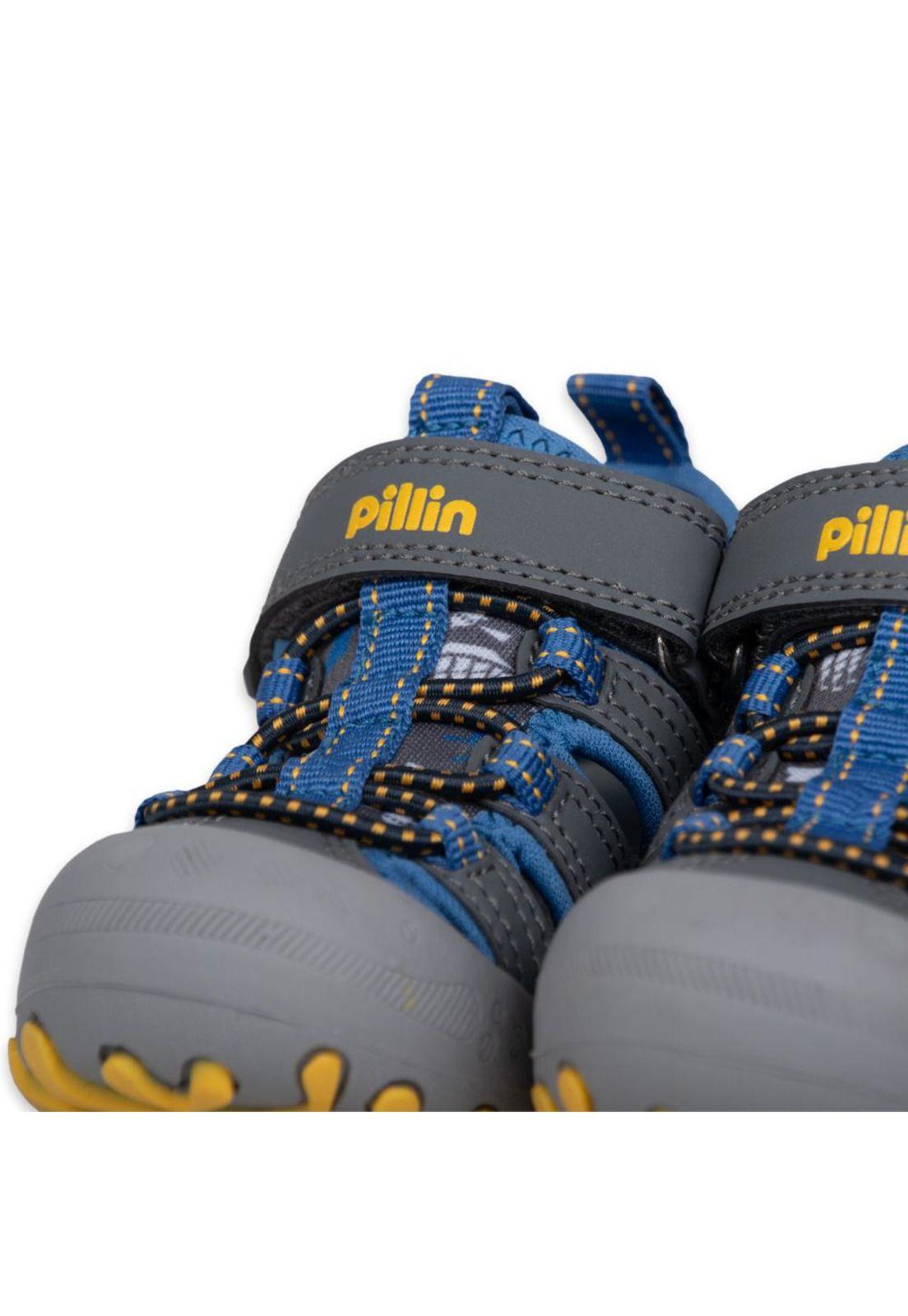 Sandalias Outdoor Bebe Niño Gris Pillin-4